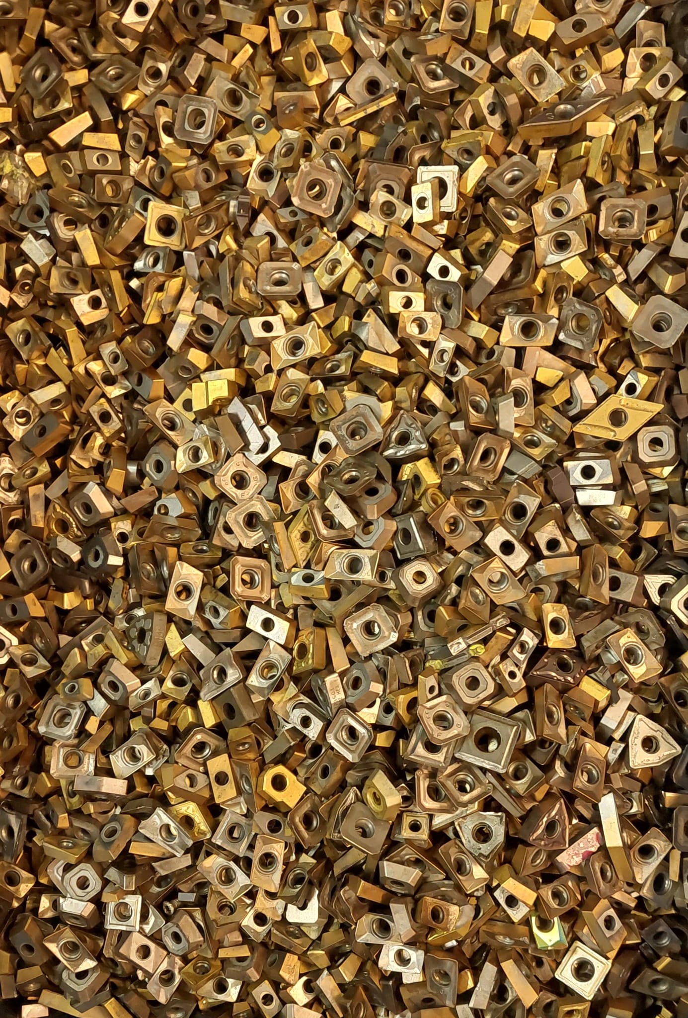 Gebrauchte Wendeschneidplatten